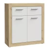 Online Basika Baccio chene artisan / blanc mat