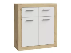 Online Basika Baccio chene artisan / blanc mat