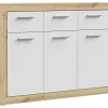 Discount Basika Baccio chene artisan / blanc mat