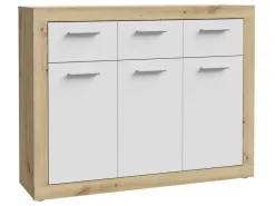 Discount Basika Baccio chene artisan / blanc mat