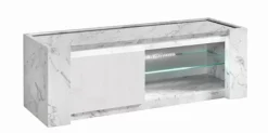 Cheap Basika Clotilda marbré blanc/laqué blanc