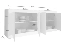 Discount Basika Costa blanc brillant