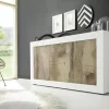 Cheap Basika Costa blanc brillant/poirier