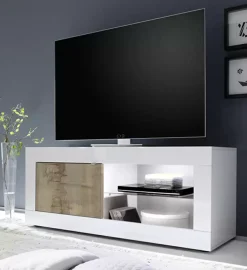 Flash Sale Basika Costa blanc brillant/poirier