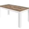 Store Basika Costa blanc brillant/poirier
