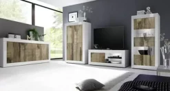 New Basika Costa blanc brillant/poirier
