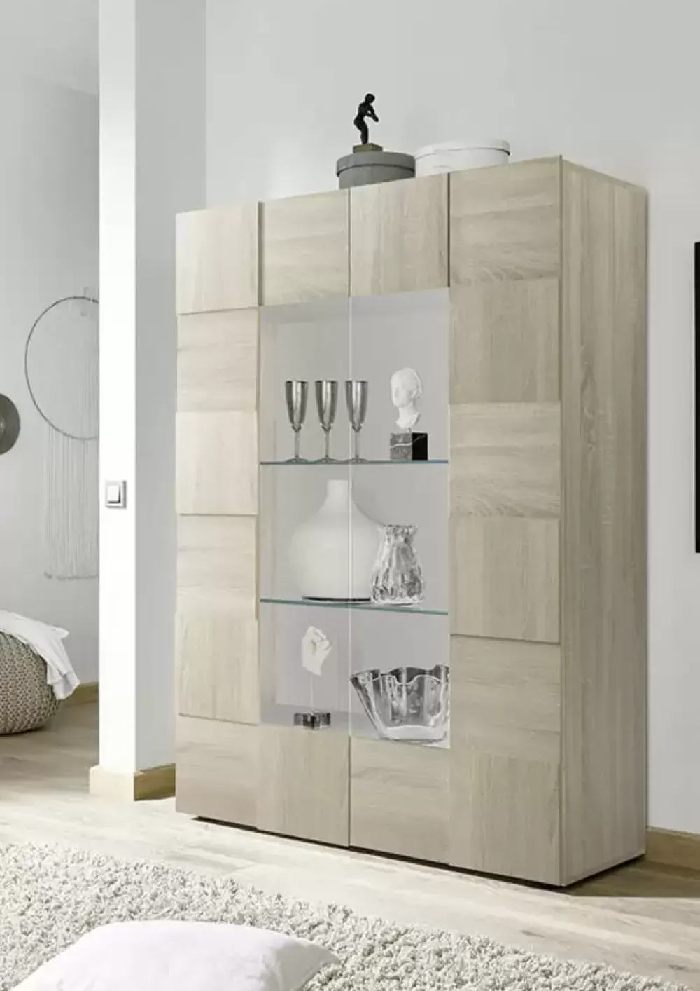 Outlet Basika Damier bois