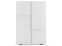 Shop Basika Damier meuble d'entrée laqué blanc