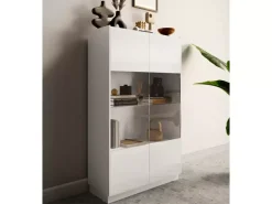Flash Sale Basika Fantasy blanc laqué/chene foncé