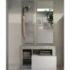 Sale Basika Fribourg blanc brillant/béton