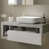 Best Basika Fribourg salle de bain blanc/béton