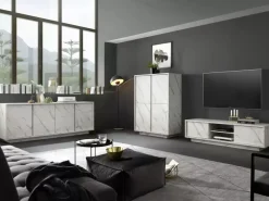 Outlet Basika Ice marbre blanc