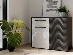 Clearance Basika Karlshamm noir/blanc brillant