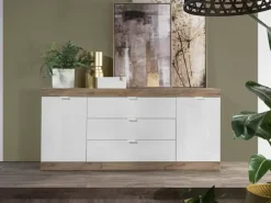 Flash Sale Basika Lime chene cadiz/blanc brillant