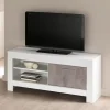 Flash Sale Basika Modena laquée blanc/béton