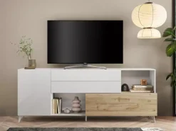 Clearance Basika Monaco blanc brillant/chene