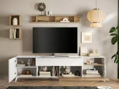 Best Basika Monaco blanc brillant/chene