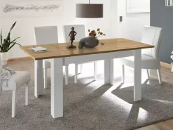 Discount Basika Monaco blanc brillant/chene