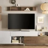 Clearance Basika Monaco blanc brillant/chene foncé