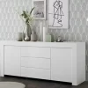 Sale Basika Rapallo blanc laqué mat