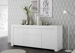 Sale Basika Rapallo blanc laqué mat