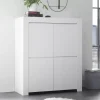 Fashion Basika Rapallo blanc laqué mat