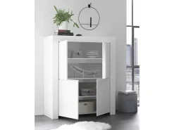 Fashion Basika Rapallo blanc laqué mat