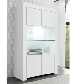 Fashion Basika Rapallo blanc laqué mat