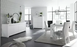 Cheap Basika Rapallo blanc laqué mat