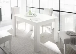 Fashion Basika Rapallo blanc laqué mat