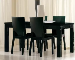 Sale Basika Roma laqué noir