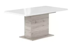 New Basika Saint tropez chene cendré/blanc brillant