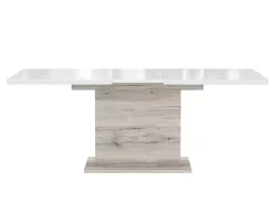 New Basika Saint tropez chene cendré/blanc brillant