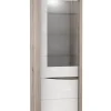 New Basika Saint tropez chene cendré/blanc brillant