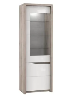 New Basika Saint tropez chene cendré/blanc brillant