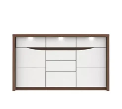 Discount Basika Saint tropez noyer/blanc brillant