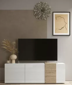 Discount Basika Venus blanc brillant/chene cadiz