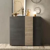 Store Basika Venus gris graphite/chene kadiz